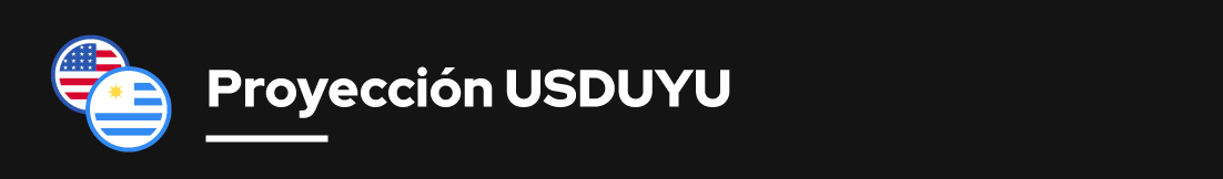 Proyección USDUYU 2024