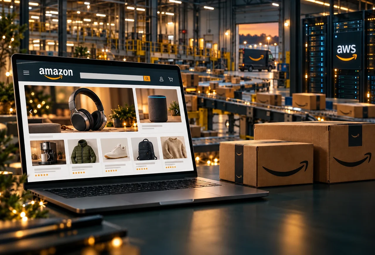 Amazon: e-commerce, logística y AWS en temporada navideña