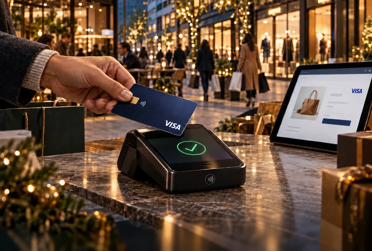 Visa: pago sin contacto en temporada navideña
