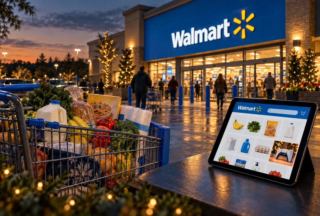 Walmart: tienda física y compra digital en temporada navideña