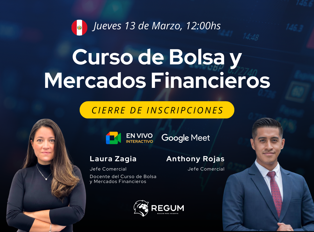 Curso de Bolsa y Mercados Financieros Perú - Cierre de Inscripciones