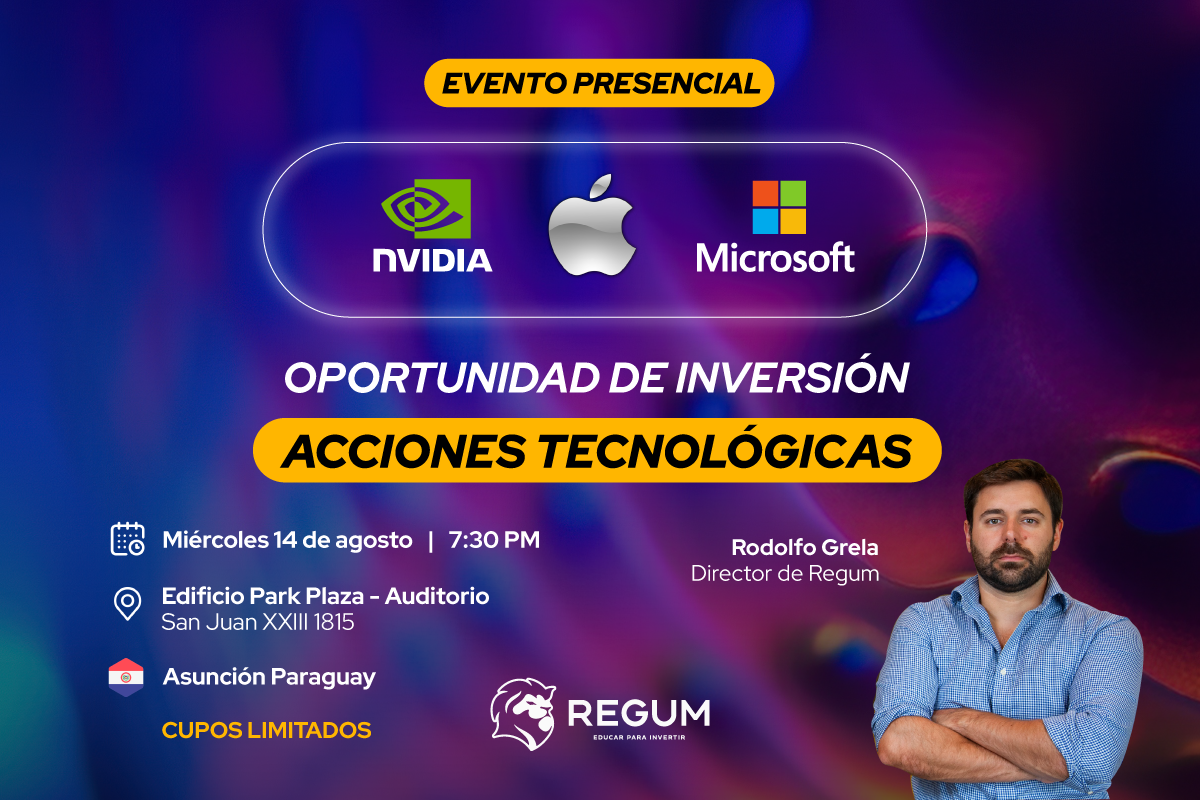 -  EVENTO PRESENCIAL - OPORTUNIDAD DE INVERSIÓN EN ACCIONES TECNÓLOGICAS