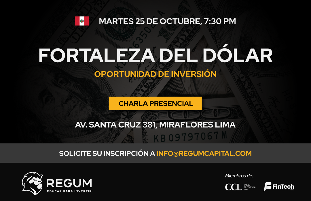 la charla PRESENCIAL - FORTALEZA DEL DOLAR