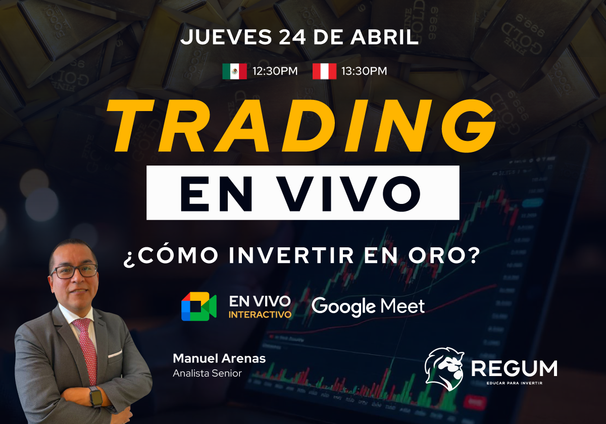 Trading en vivo   -   Como invertir en oro ?