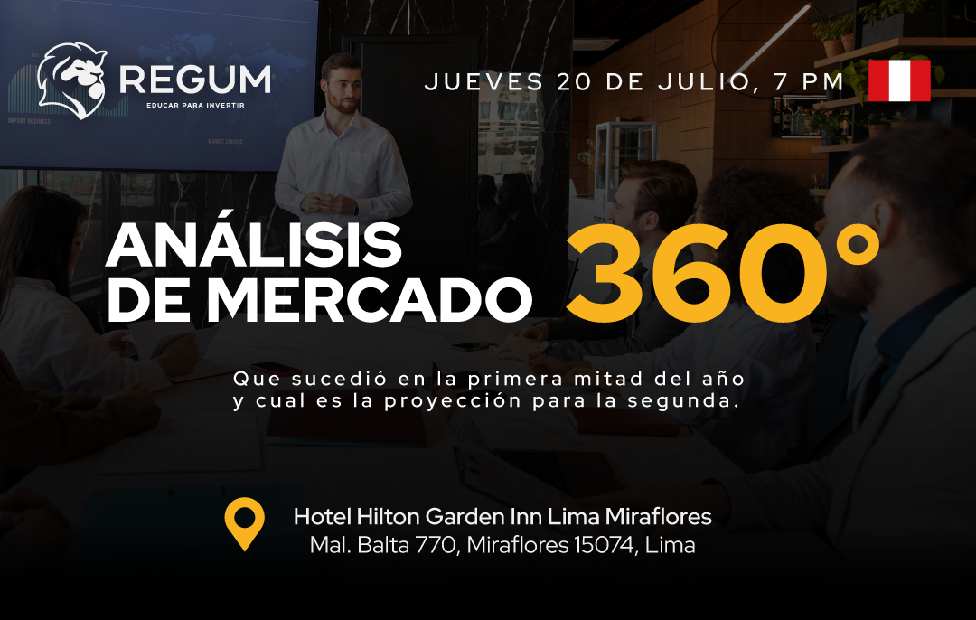 Evento Presencial - 360° - Análisis de Mercado y Proyección para el Segundo Semestre
