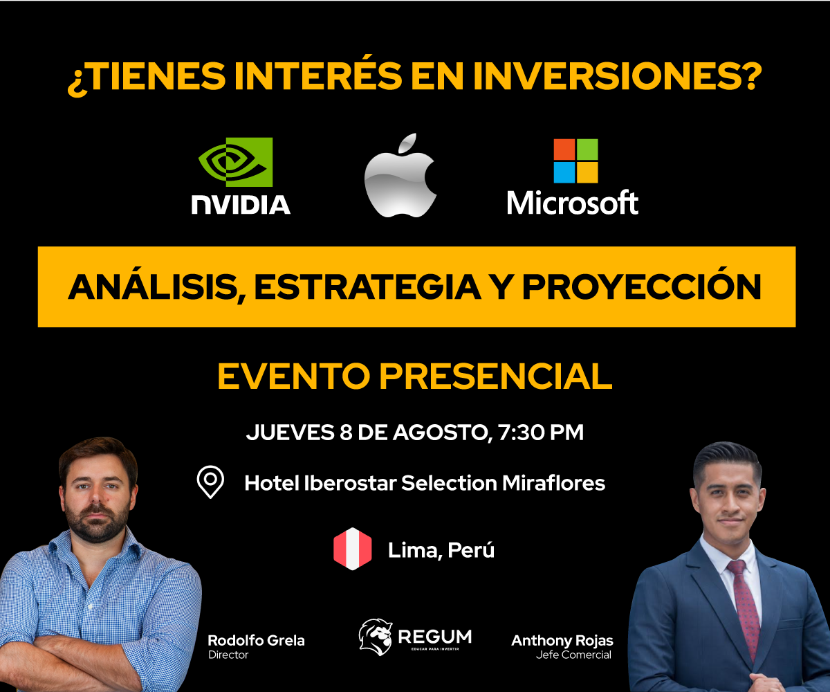 EVENTO PRESENCIAL EN PERU    OPORTUNIDAD DE INVERSIÓN EN ACCIONES TECNOLÓGICAS
