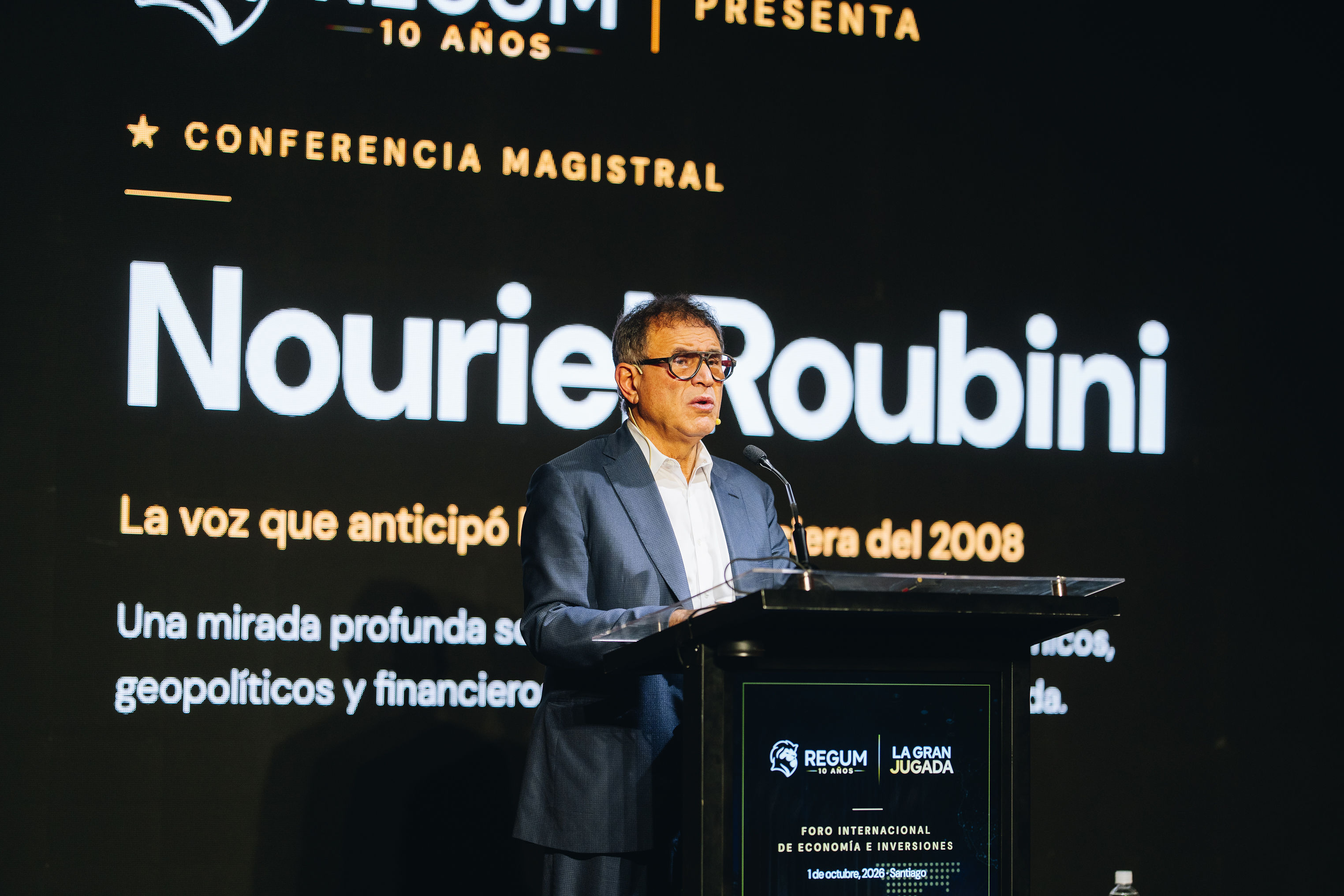 Nouriel Roubini analizó las fuerzas que marcarán la economía de Chile y el mundo en La Gran Jugada