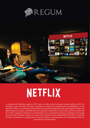 Reporte Netflix Junio 2018